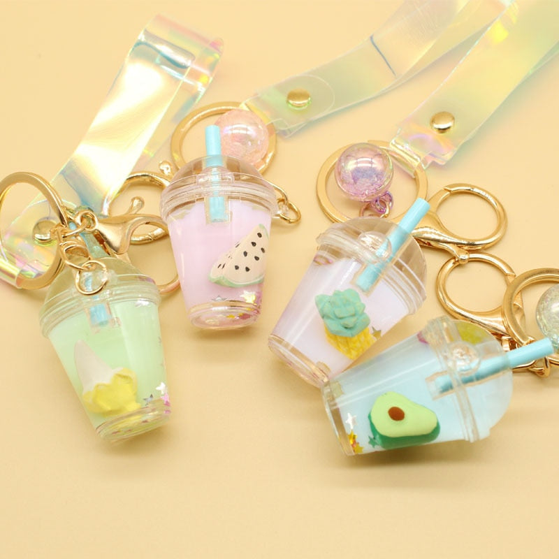 Fruit Cup Keychain