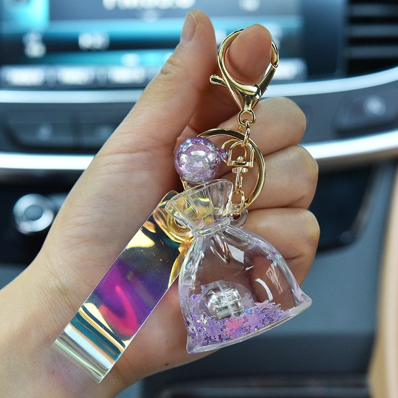 Acrylic Glow Keychain