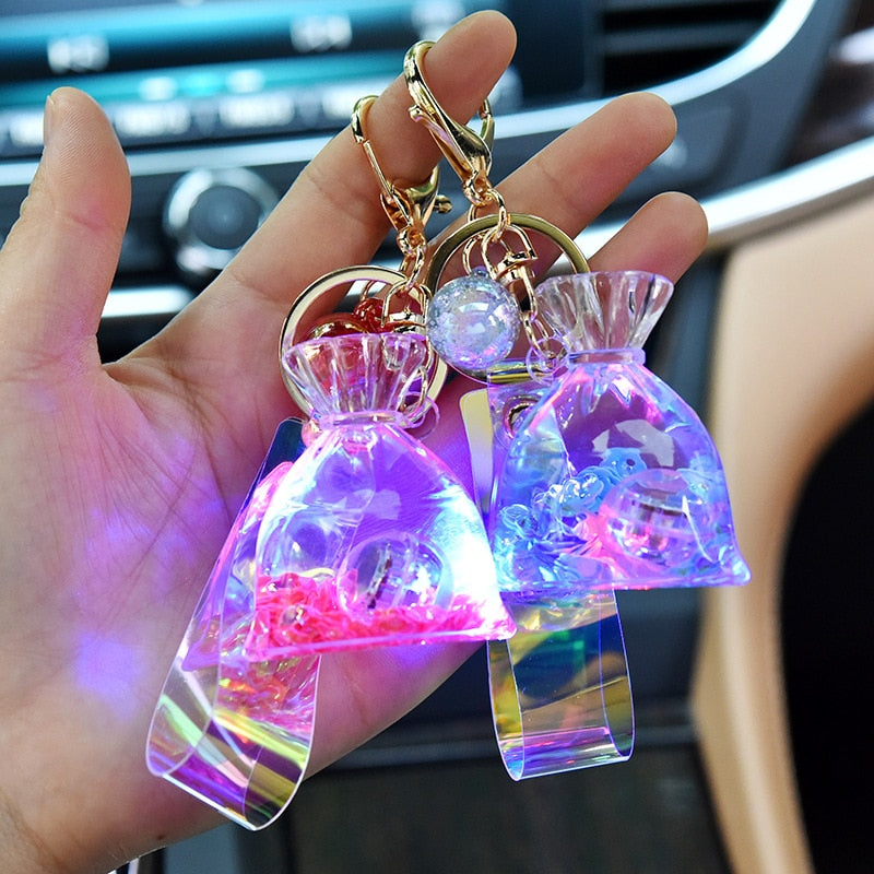Acrylic Glow Keychain