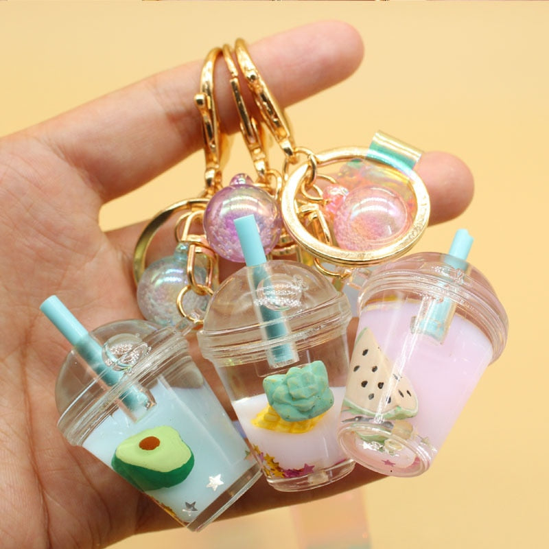 Fruit Cup Keychain