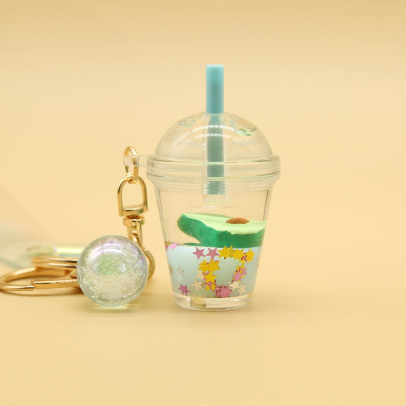 Fruit Cup Keychain