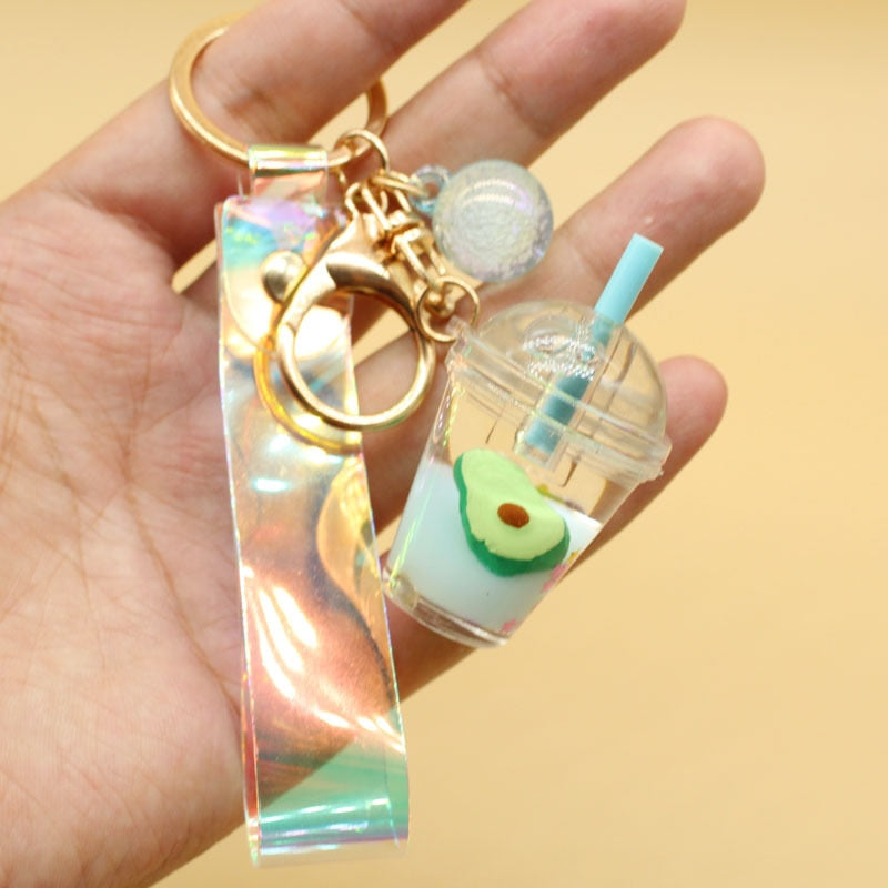 Fruit Cup Keychain