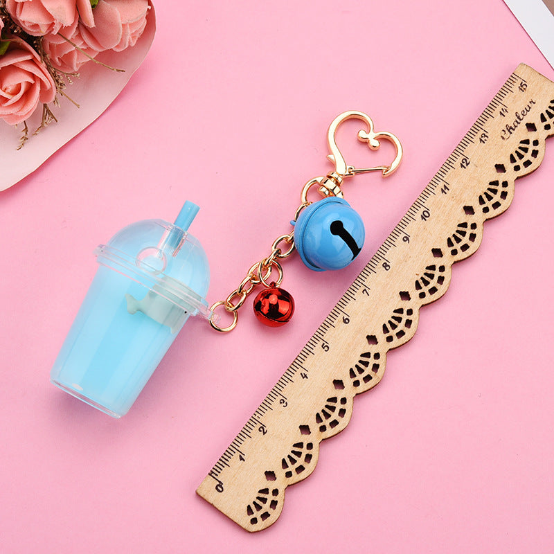 Marine Animal Liquid Floating Keychain