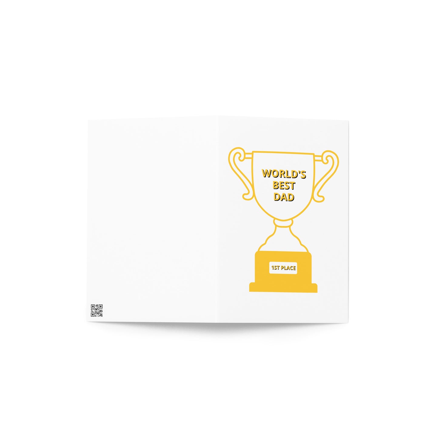 World's Best Dad Greeting Card