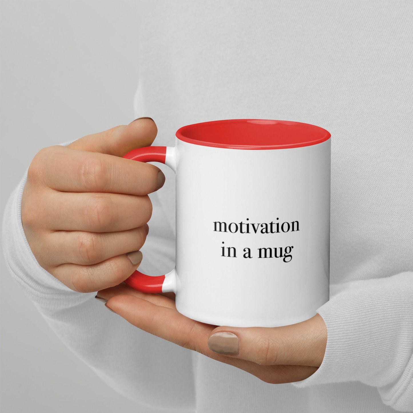 Motivation In A Mug with Color Inside
