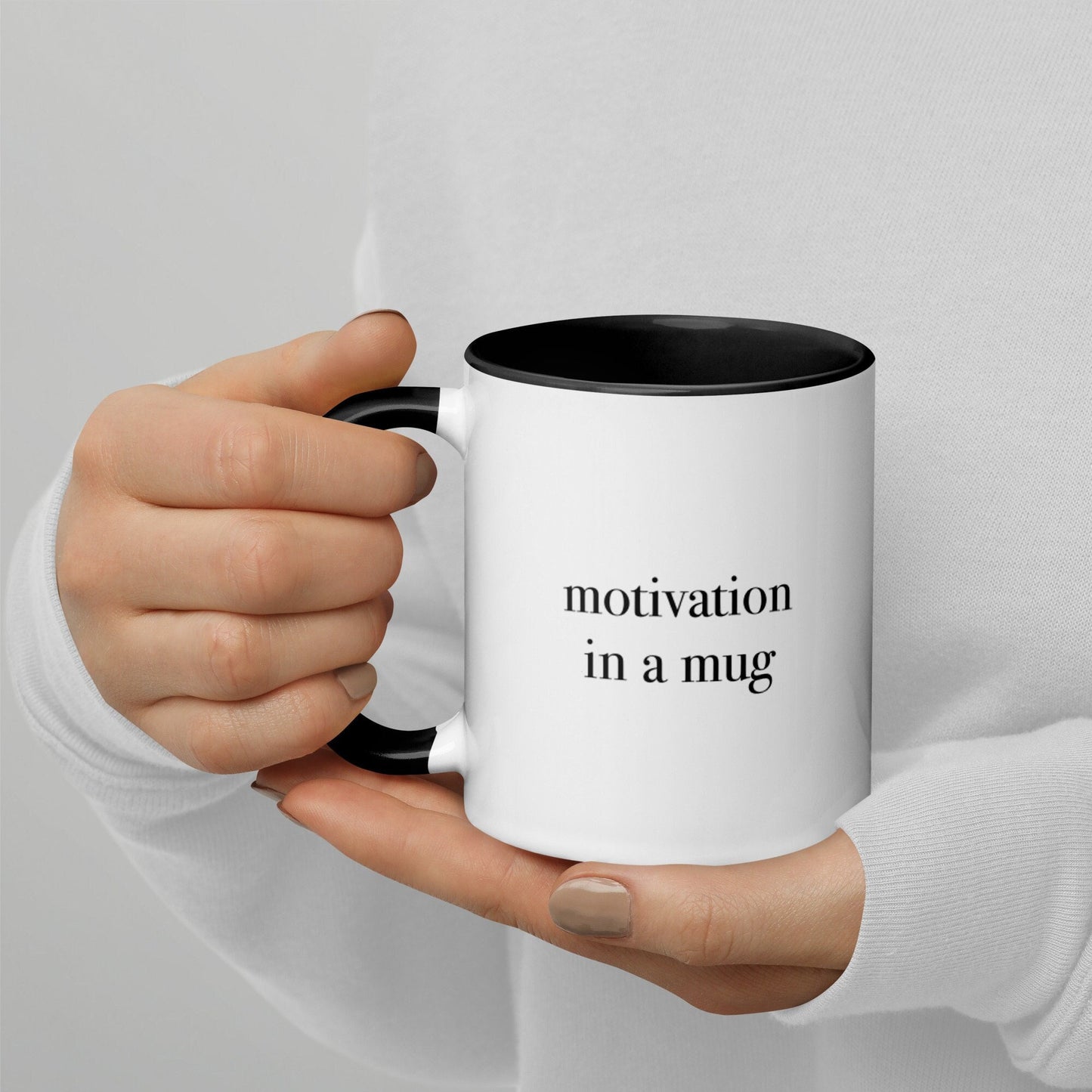 Motivation In A Mug with Color Inside