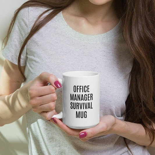Office Manager Survival Mug