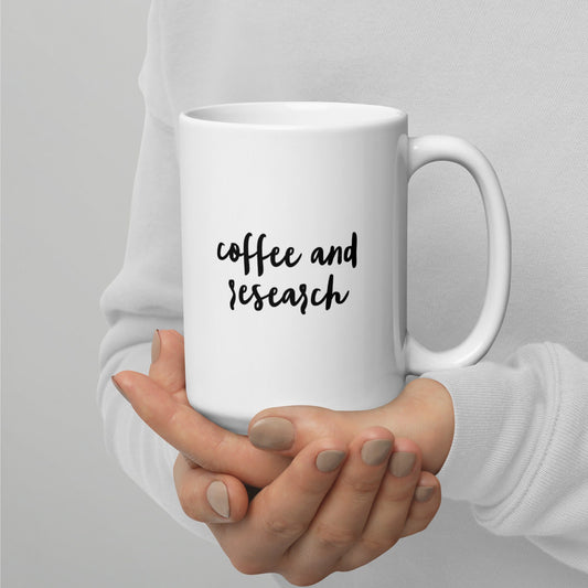 Coffee And Research Mug