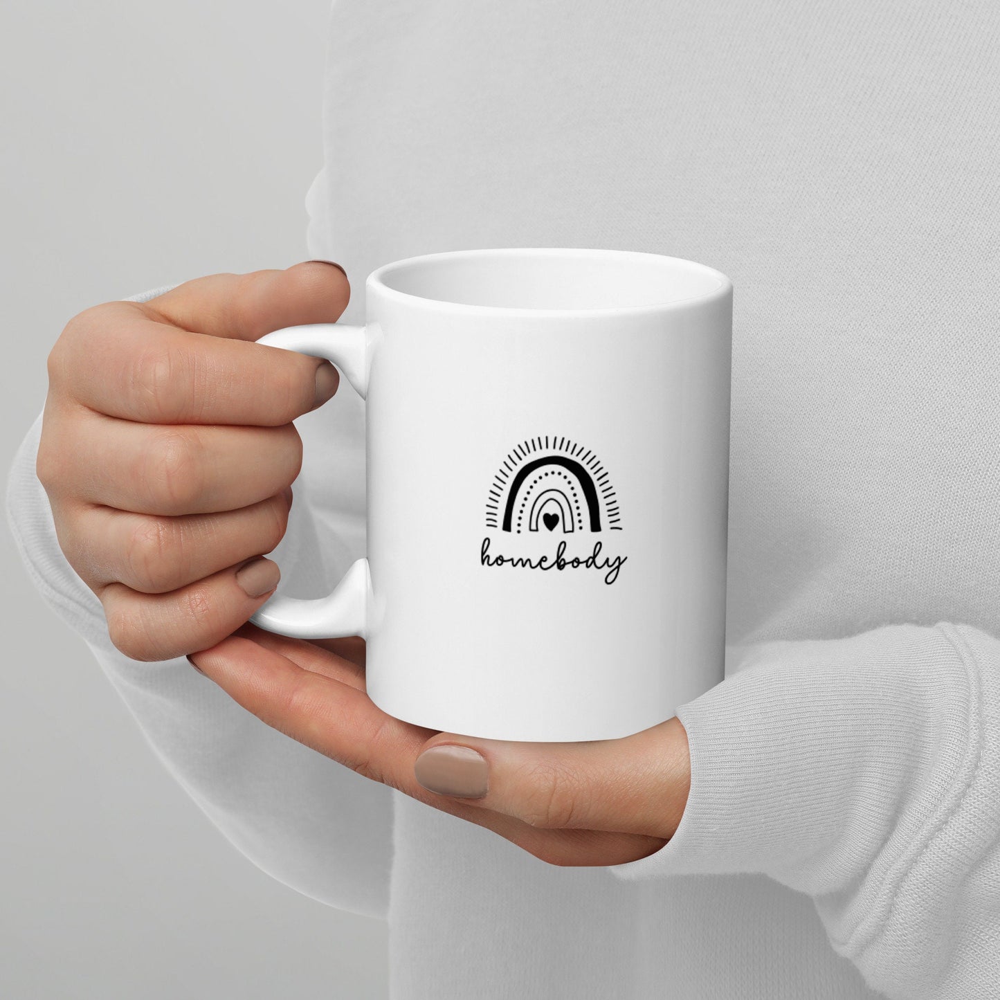 Homebody | Dainty Rainbow Design Mug