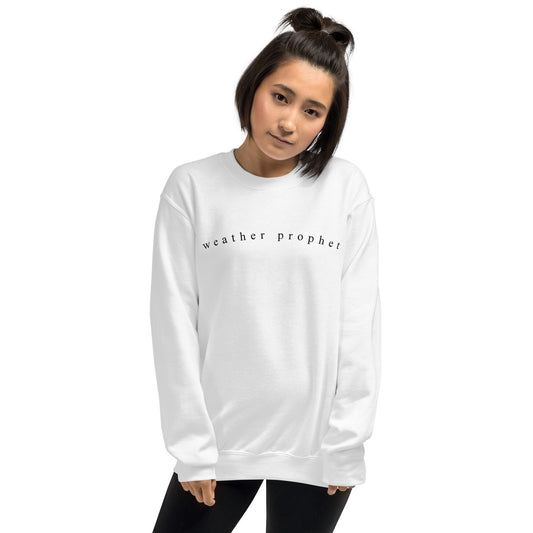 Weather Prophet | Meteorologist | Unisex Crewneck | Women's Clothing Sweatshirt