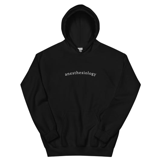 Anesthesiology Hoodie, Anesthesia, Nurse Anesthetist, Anesthesiologist Unisex Hoodie