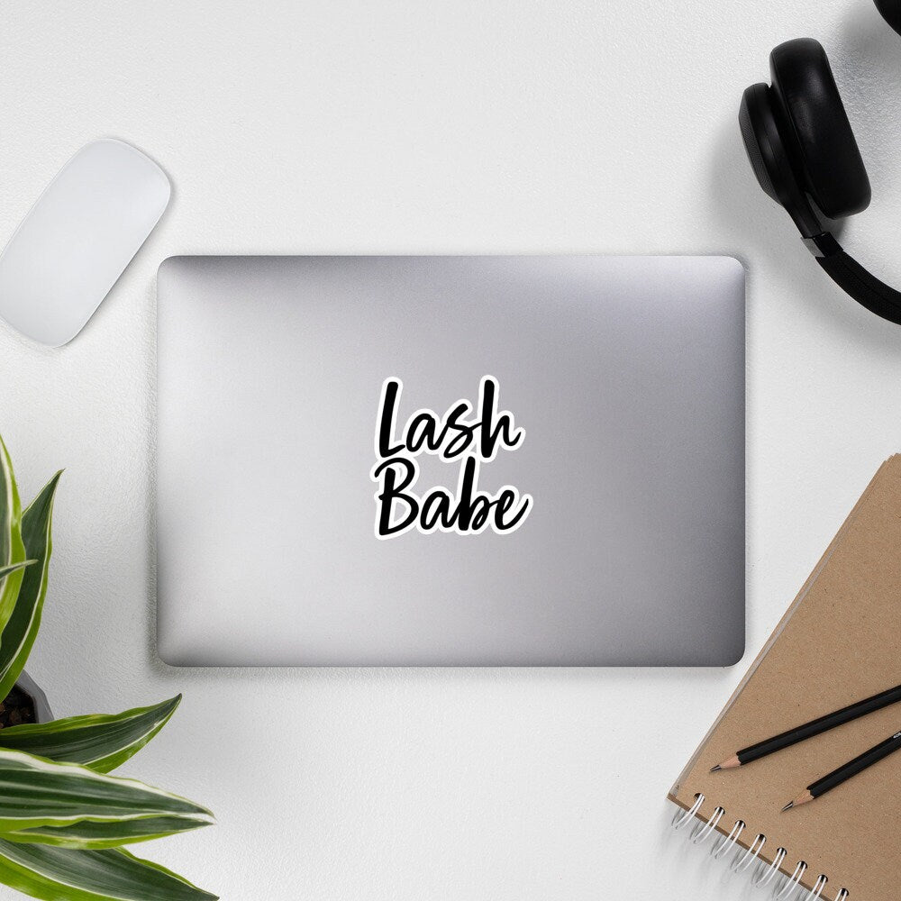 Lash Babe Sticker, Lash Technician, Lash Artist, Tech, Lashes, Lash Extensions Bubble-Free Stickers