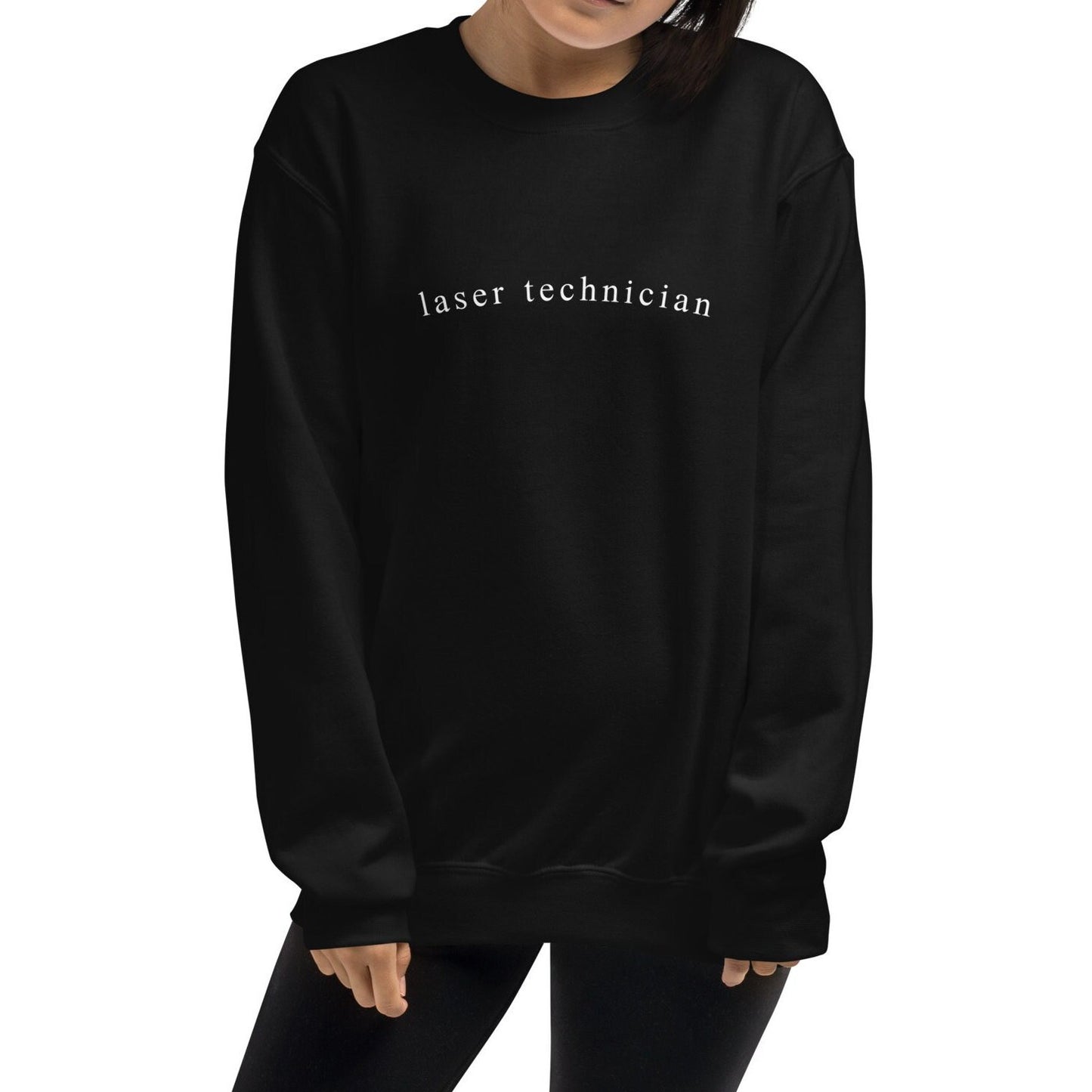 Laser Technician Crewneck, CLT, Laser Tech, Medical Aesthetician, Medical Aesthetics, Laser Hair Removal Unisex Sweatshirt