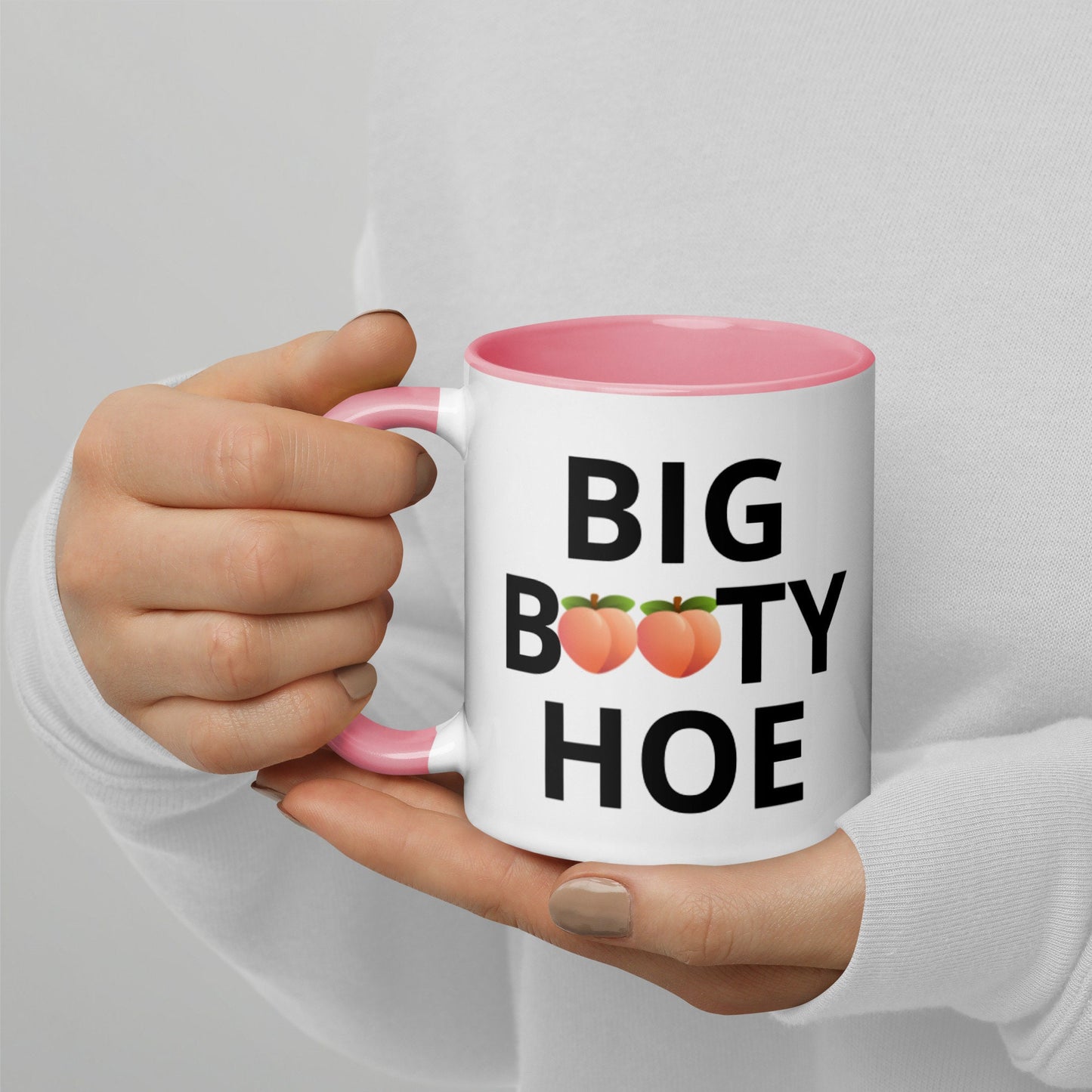 Big Booty Hoe Mug with Color Inside