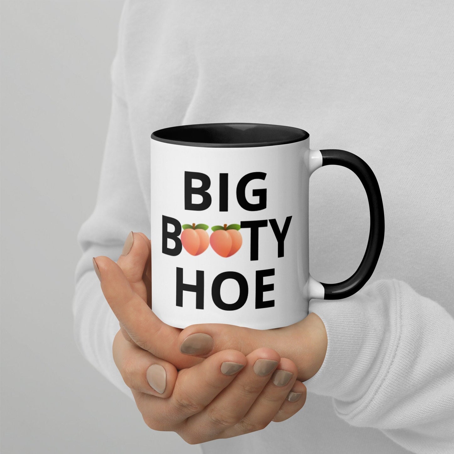 Big Booty Hoe Mug with Color Inside