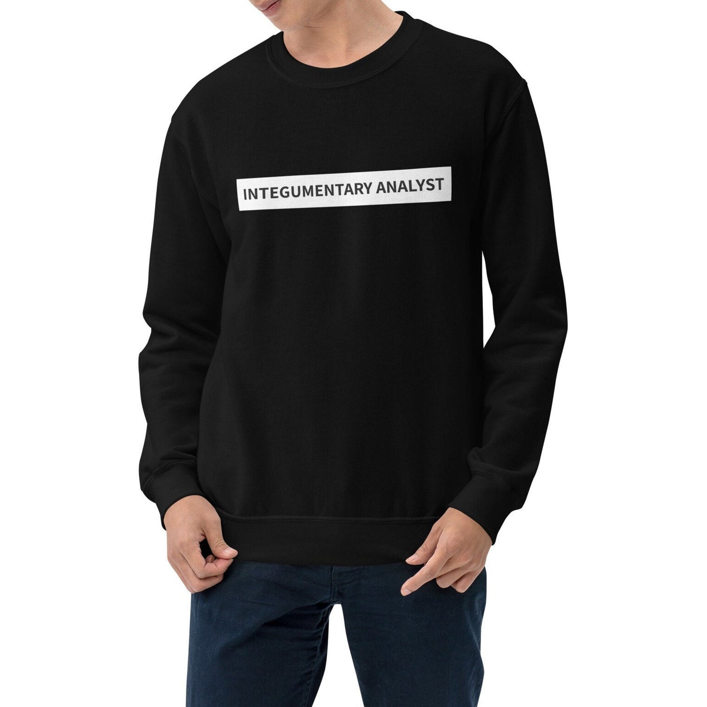 Integumentary Analyst Crewneck, Skin, Dermatology, Aesthetician, Aesthetic Nurse Unisex Sweatshirt