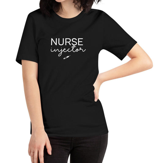 Nurse Injector Syringe Short-Sleeve Unisex T-Shirt