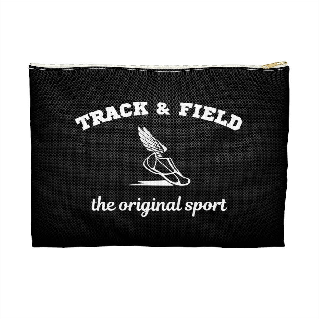 Track & Field The Original Sport Black Minimalist Accessory Pouch