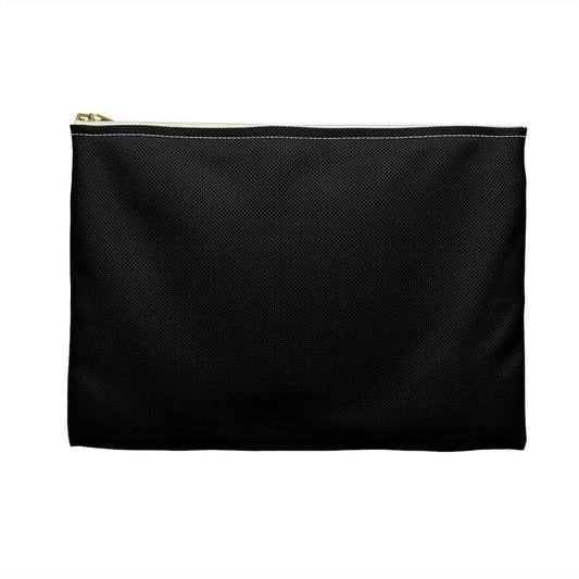 The Essentials Black Minimalist Accessory Pouch