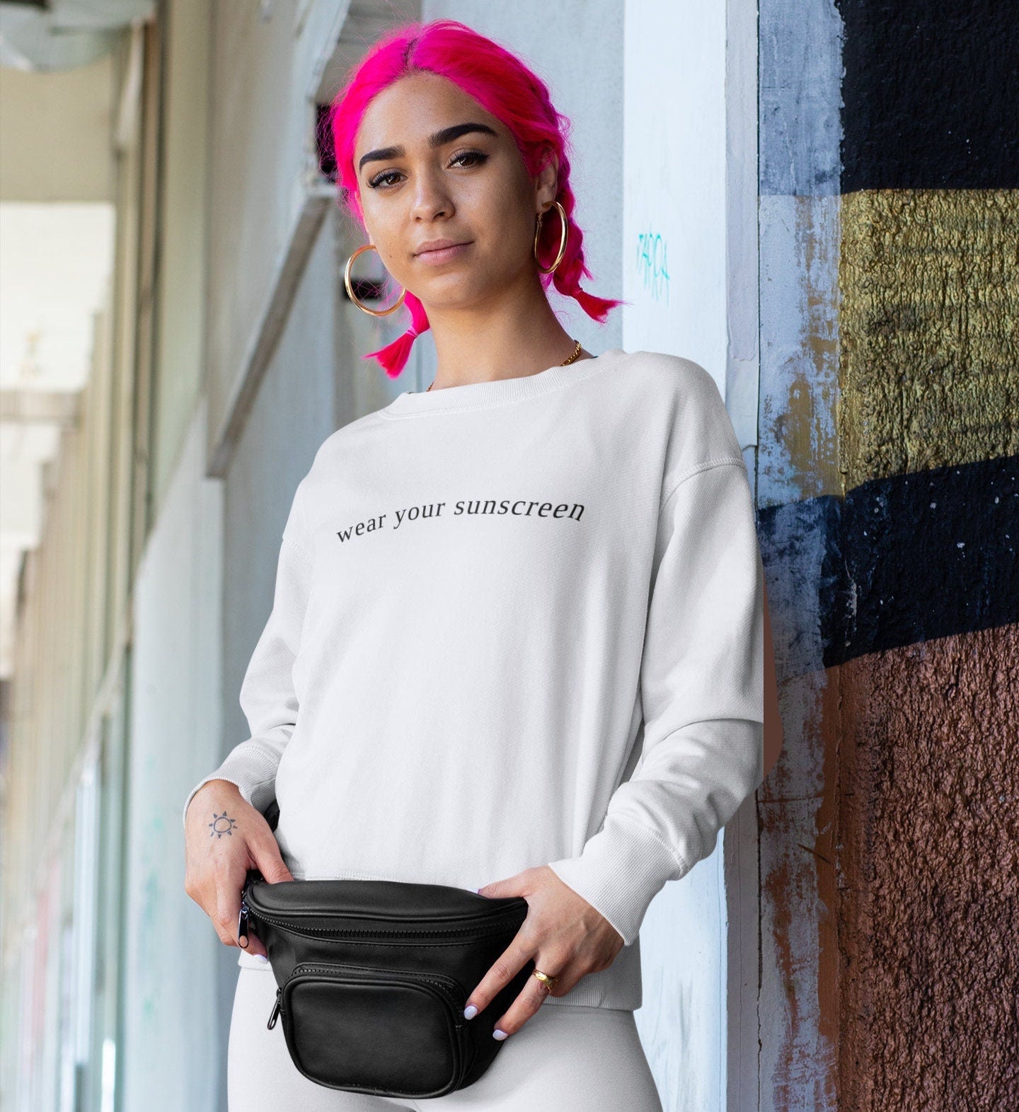 Wear Your Sunscreen | SPF | Unisex Crewneck Sweatshirt