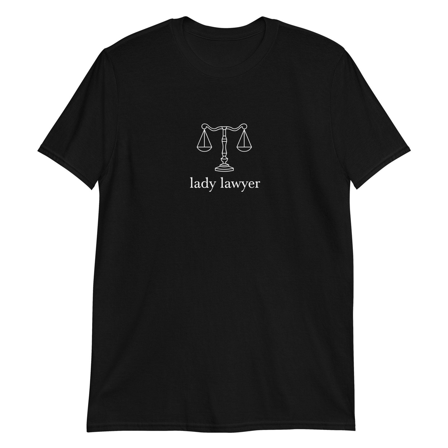 Lady Lawyer Scales Short-Sleeve Unisex T-Shirt