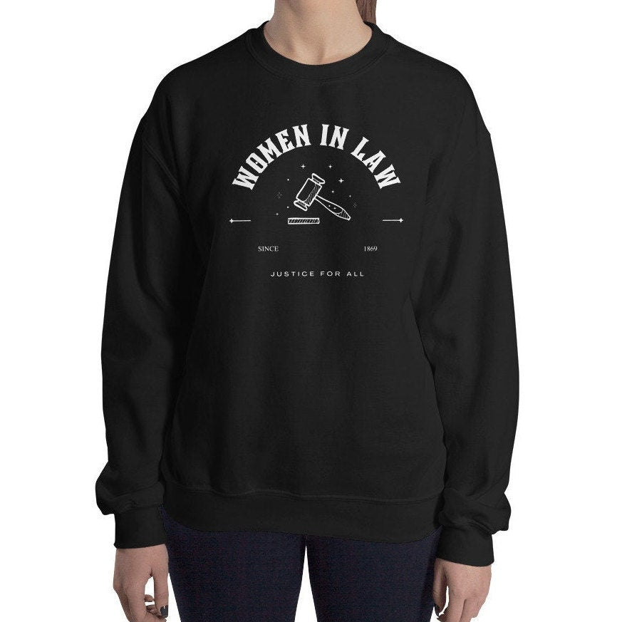 Women In Law Since 1869 Justice For All Mystical Unisex Crewneck Sweatshirt