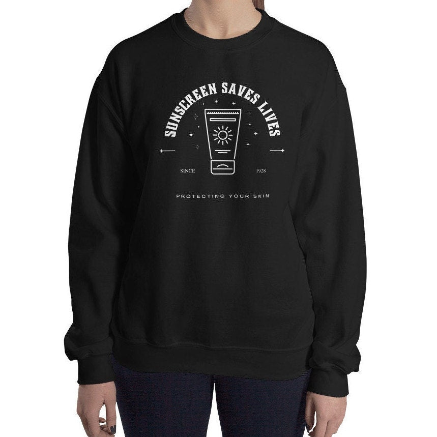 Sunscreen Saves Lives Twinkle Mystical Unisex Crewneck Sweatshirt
