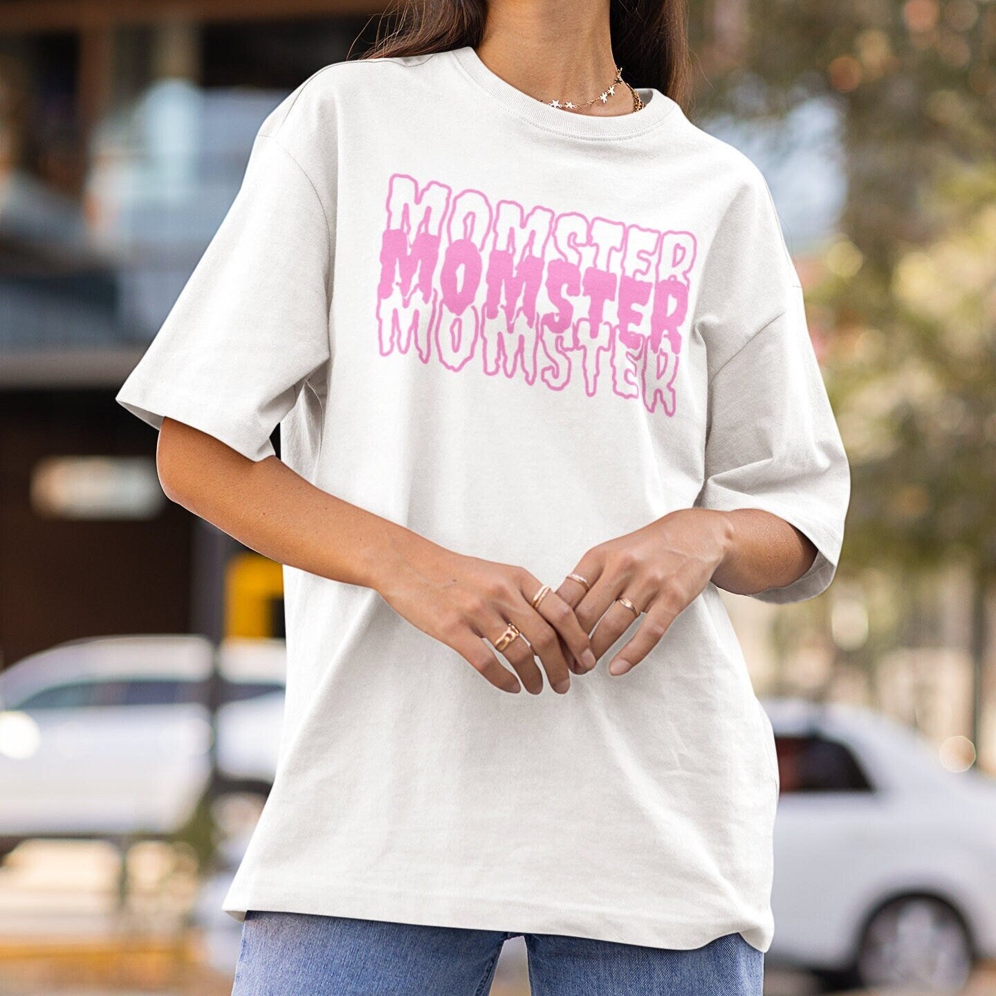 Momster Pink Halloween Short-Sleeve Unisex T-Shirt