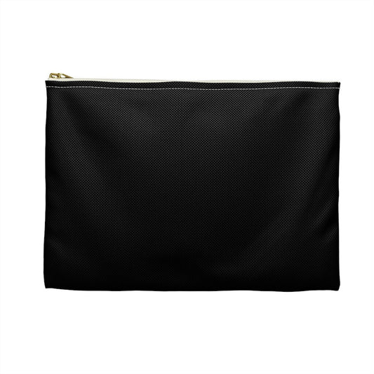 Neuroscience Black Minimalist Accessory Pouch