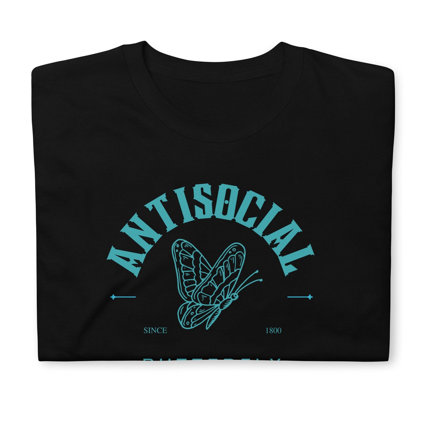 Antisocial Butterfly Short-Sleeve Unisex T-Shirt