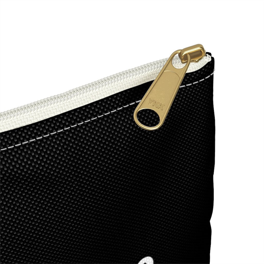 Thick Thigh Club Black Minimalist Accessory Pouch