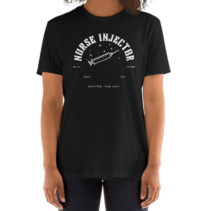 Nurse Injector Saving The Day Mystical Short-Sleeve Unisex T-Shirt