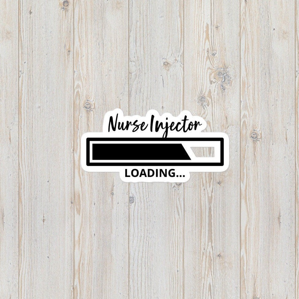 Nurse Injector Loading Bubble-Free Stickers