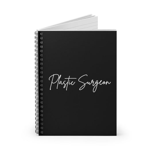 Plastic Surgeon, MD, Doctor Spiral Notebook - Ruled Line