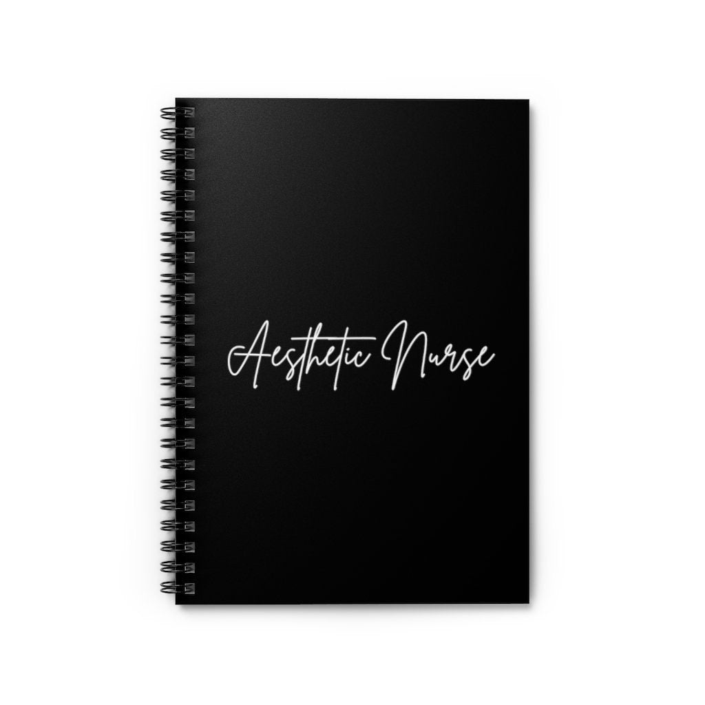 Aesthetic Nurse Spiral Notebook - Ruled Line