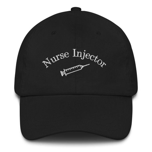 Nurse Injector Syringe Embroidered Dad Baseball Hat