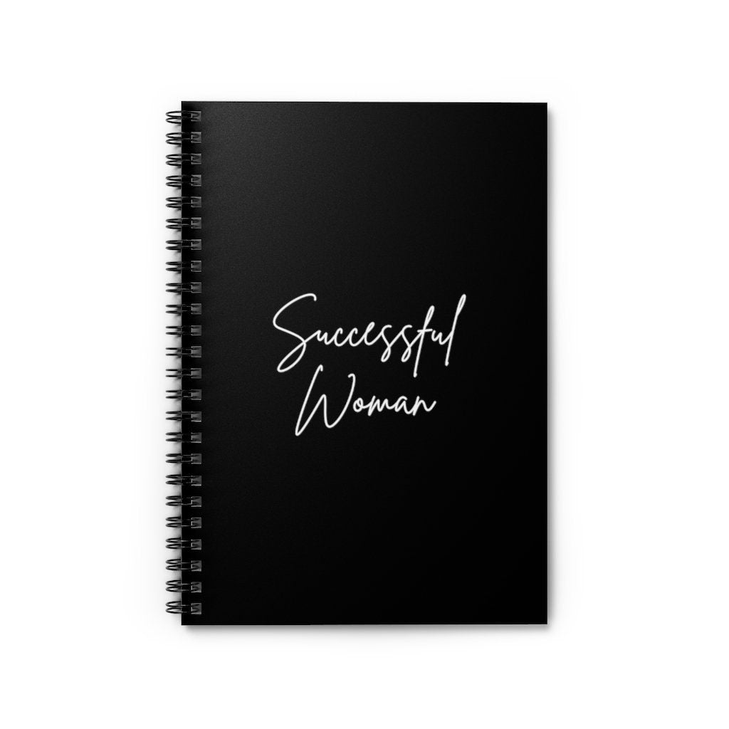 Successful Woman Spiral Notebook - Ruled Line