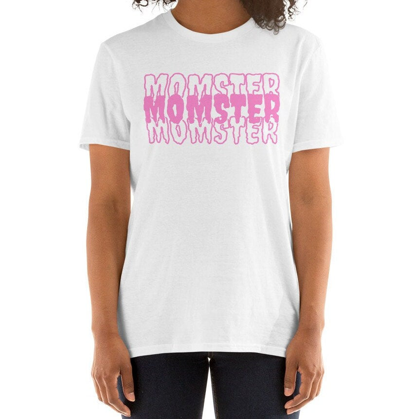 Momster Pink Halloween Short-Sleeve Unisex T-Shirt