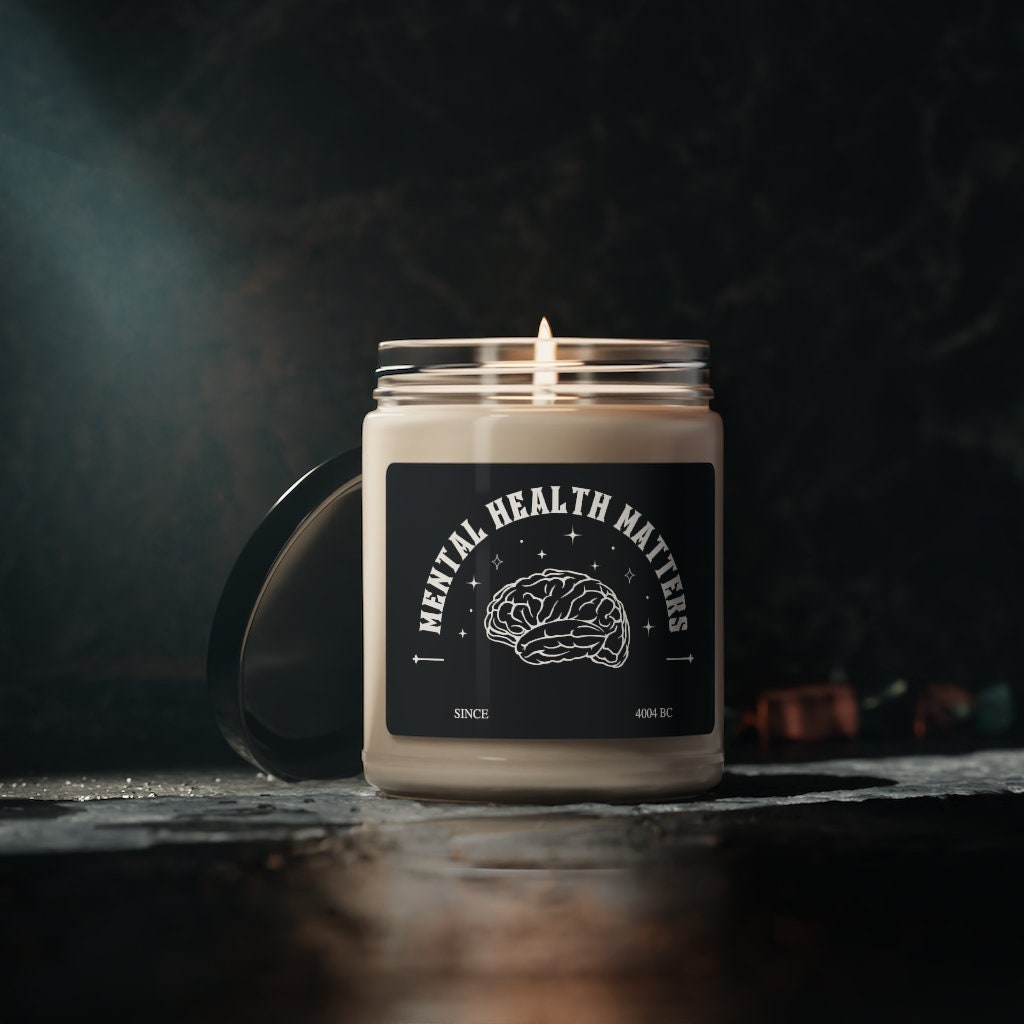 Mental Health Matters Mystical Sparkle Scented Soy Candle, 9oz