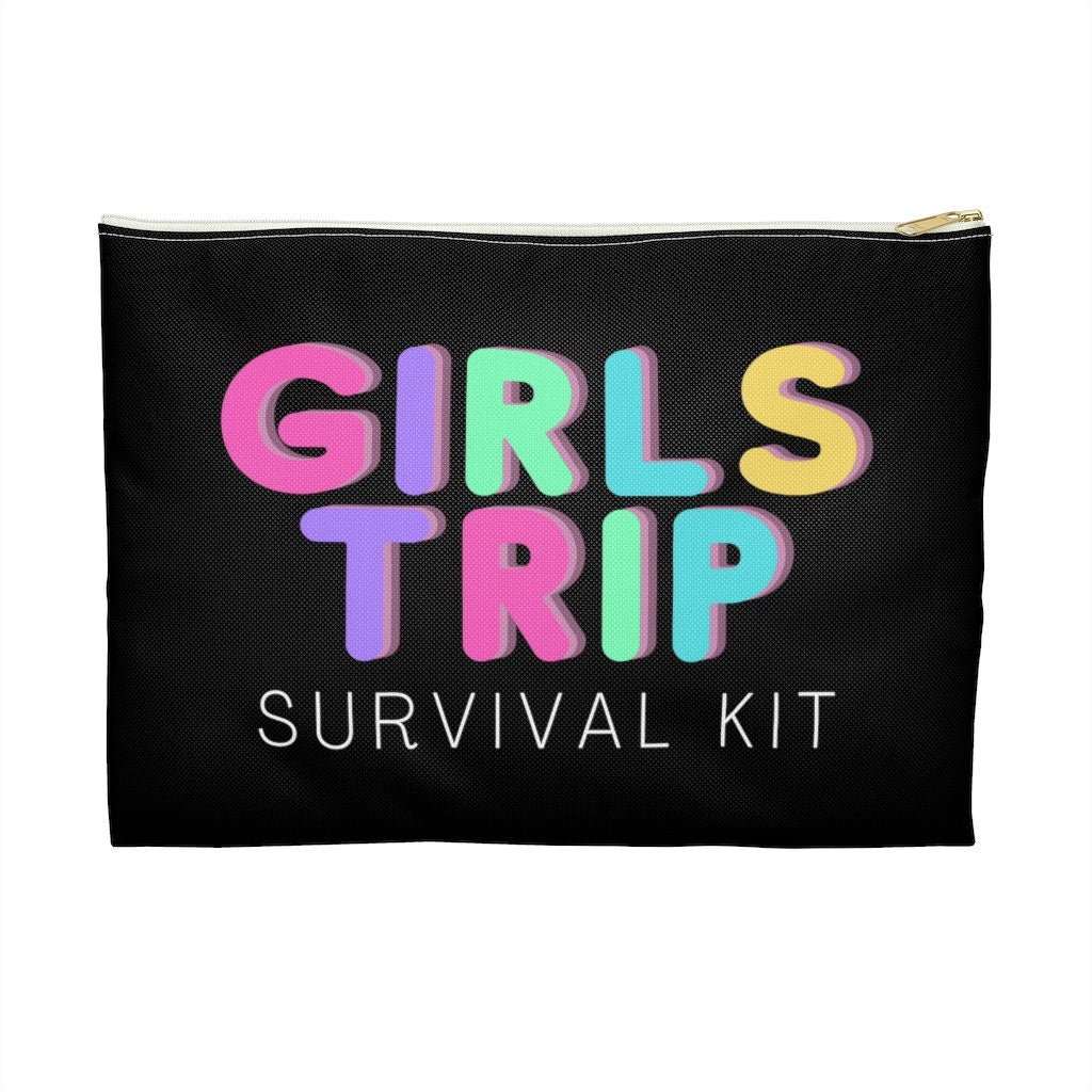 Girls Trip Survival Kit Accessory Pouch