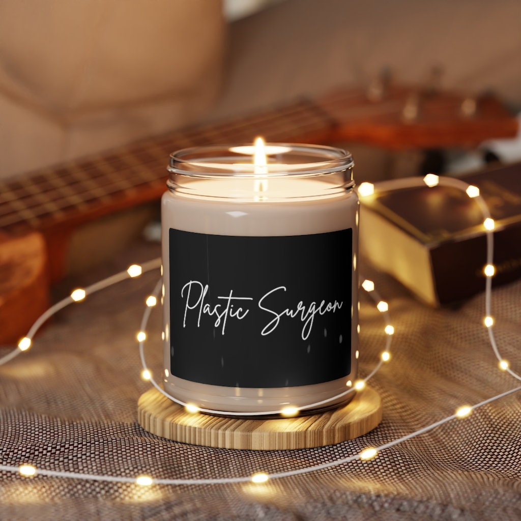 Plastic Surgeon, Doctor, MD Scented Soy Candle, 9oz