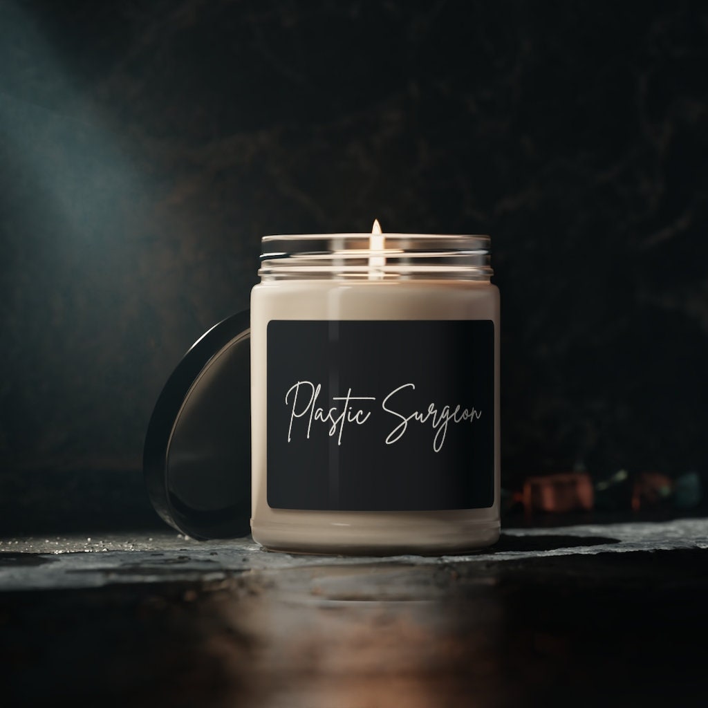 Plastic Surgeon, Doctor, MD Scented Soy Candle, 9oz
