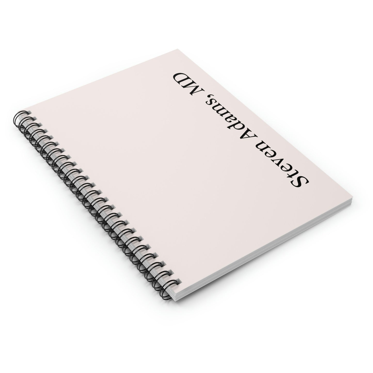 Personalized Custom Doctor, MD Spiral Notebook - Ruled Line