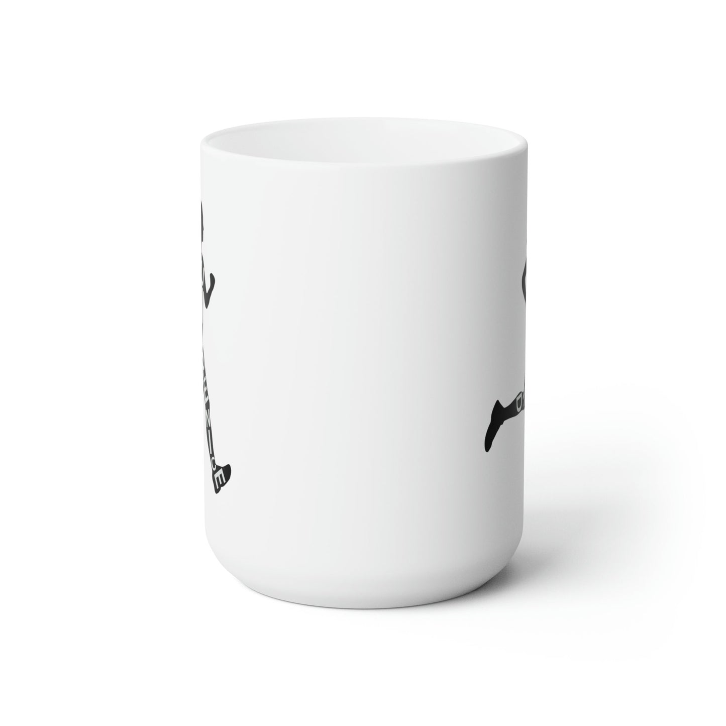 Run Hard, Be Nice Ceramic Mug 15oz