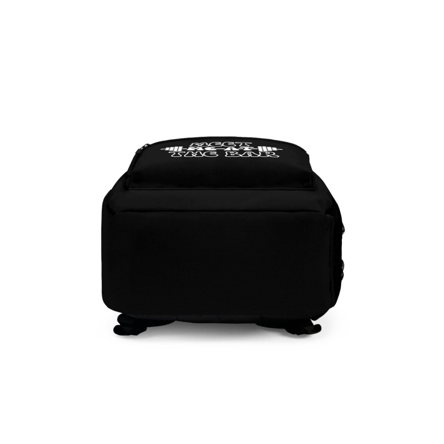 Meet Me At The Bar Gym, Fitness, Athletic Weightlifting Backpack