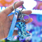 Metallic Dinosaur Keychain