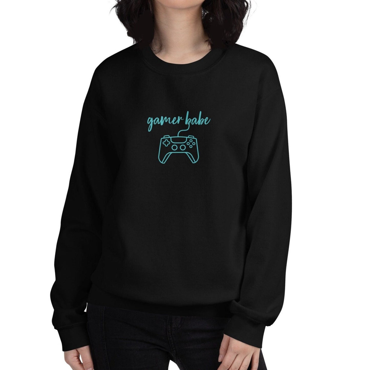 Gamer Babe Controller Crewneck