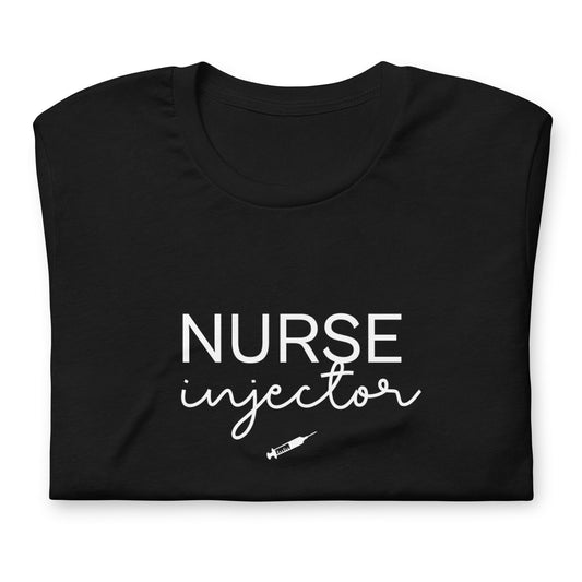 Nurse Injector Syringe Short-Sleeve Unisex T-Shirt