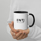 ENTJ The Commander | Personality Type Mug with Color Inside