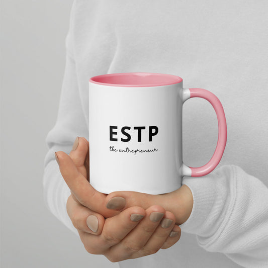 ESTP The Entrepreneur | Personality Type Mug with Color Inside